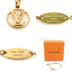 Louis Vuitton LOUIS VUITTON Bracelet Essential V Metal Gold Women's M61084 55754k