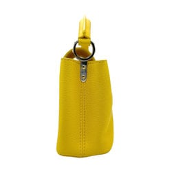 LOUIS VUITTON Handbag Shoulder Bag Capucines MINI Leather Yellow Women's z2547