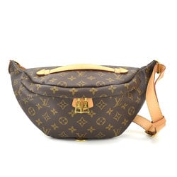 Louis Vuitton LOUIS VUITTON Waist Bag Body Monogram Bum Canvas Brown Men's Women's M43644 99979g