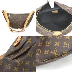 Louis Vuitton LOUIS VUITTON Waist Bag Body Monogram Bum Canvas Brown Men's Women's M43644 99979g