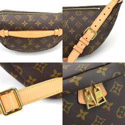 Louis Vuitton LOUIS VUITTON Waist Bag Body Monogram Bum Canvas Brown Men's Women's M43644 99979g