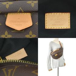 Louis Vuitton LOUIS VUITTON Waist Bag Body Monogram Bum Canvas Brown Men's Women's M43644 99979g