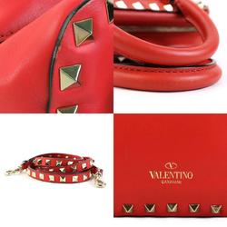 Valentino Garavani Handbag Shoulder Bag Leather Red Women's 55741g