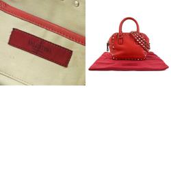 Valentino Garavani Handbag Shoulder Bag Leather Red Women's 55741g