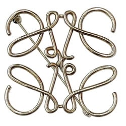 LOEWE Anagram Brooch Palladium Metal 111.25.020 Accessories PALLADIUM Women's Men's