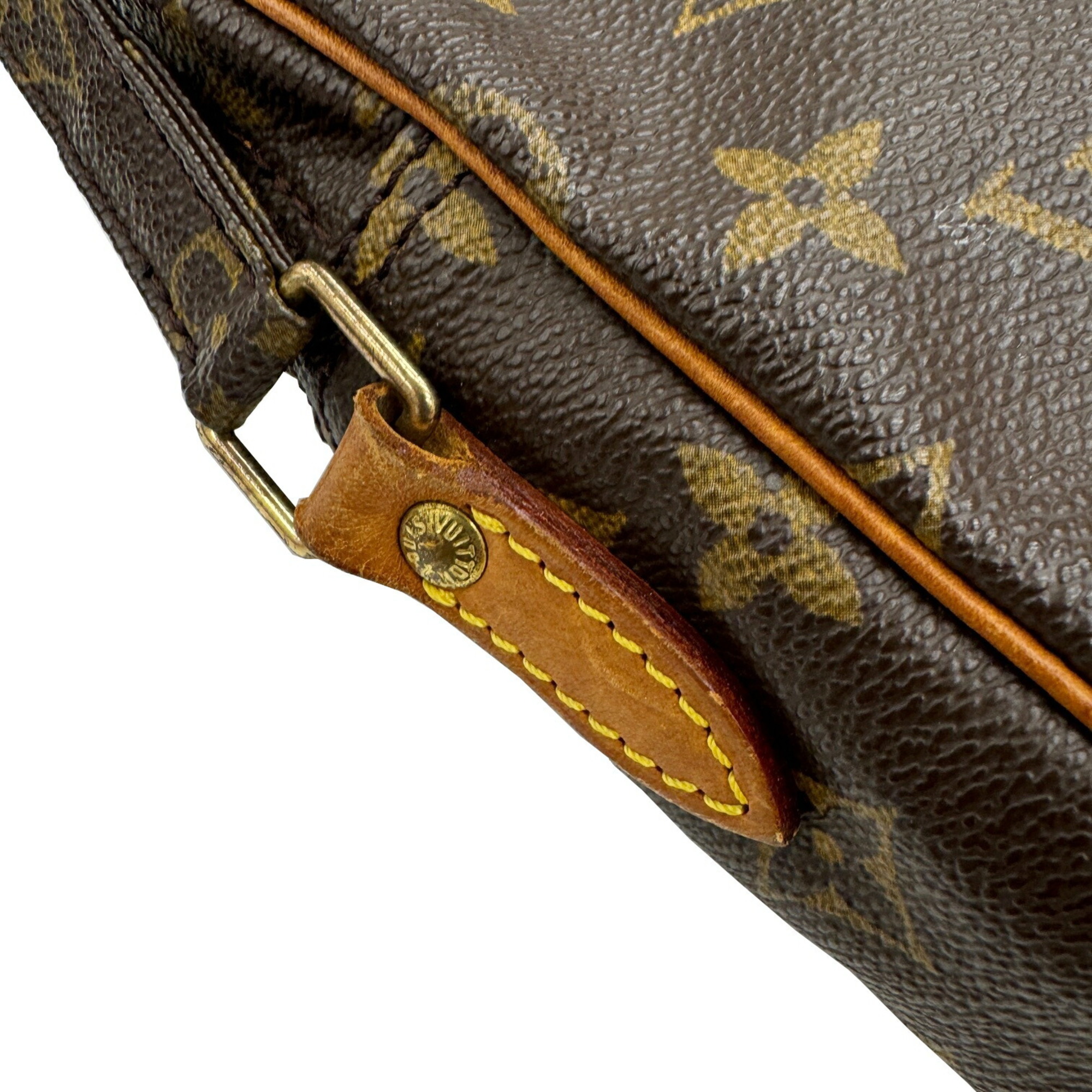 LOUIS VUITTON Louis Vuitton Danube M45266 SL0022 Monogram Shoulder Bag Brown Women's Men's