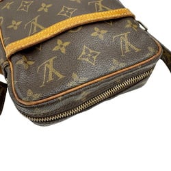 LOUIS VUITTON Louis Vuitton Danube M45266 SL0022 Monogram Shoulder Bag Brown Women's Men's