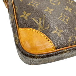 LOUIS VUITTON Louis Vuitton Danube M45266 SL0022 Monogram Shoulder Bag Brown Women's Men's