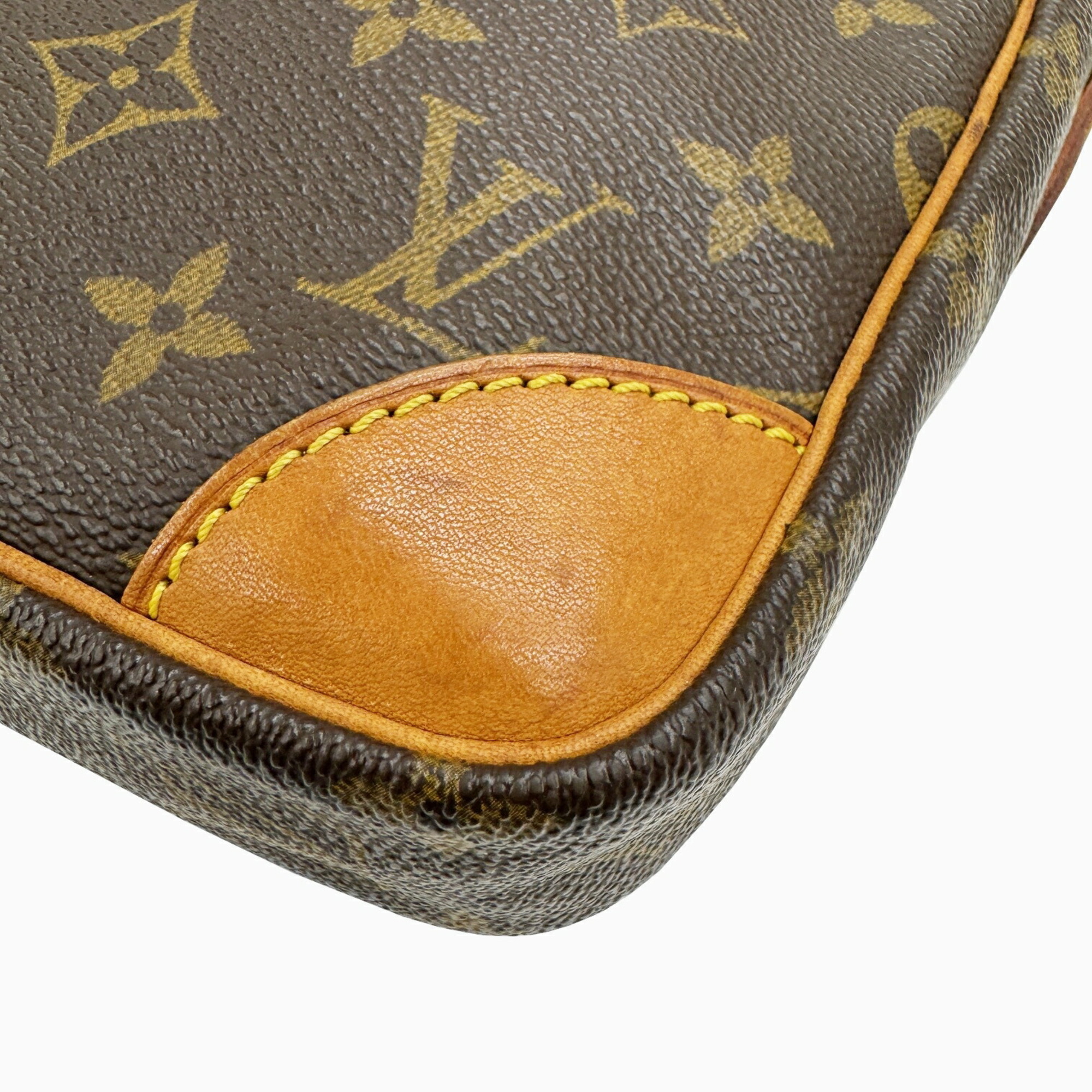 LOUIS VUITTON Louis Vuitton Danube M45266 SL0022 Monogram Shoulder Bag Brown Women's Men's