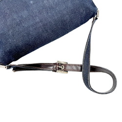 FENDI Shoulder Bag Denim Navy 26640 Women's