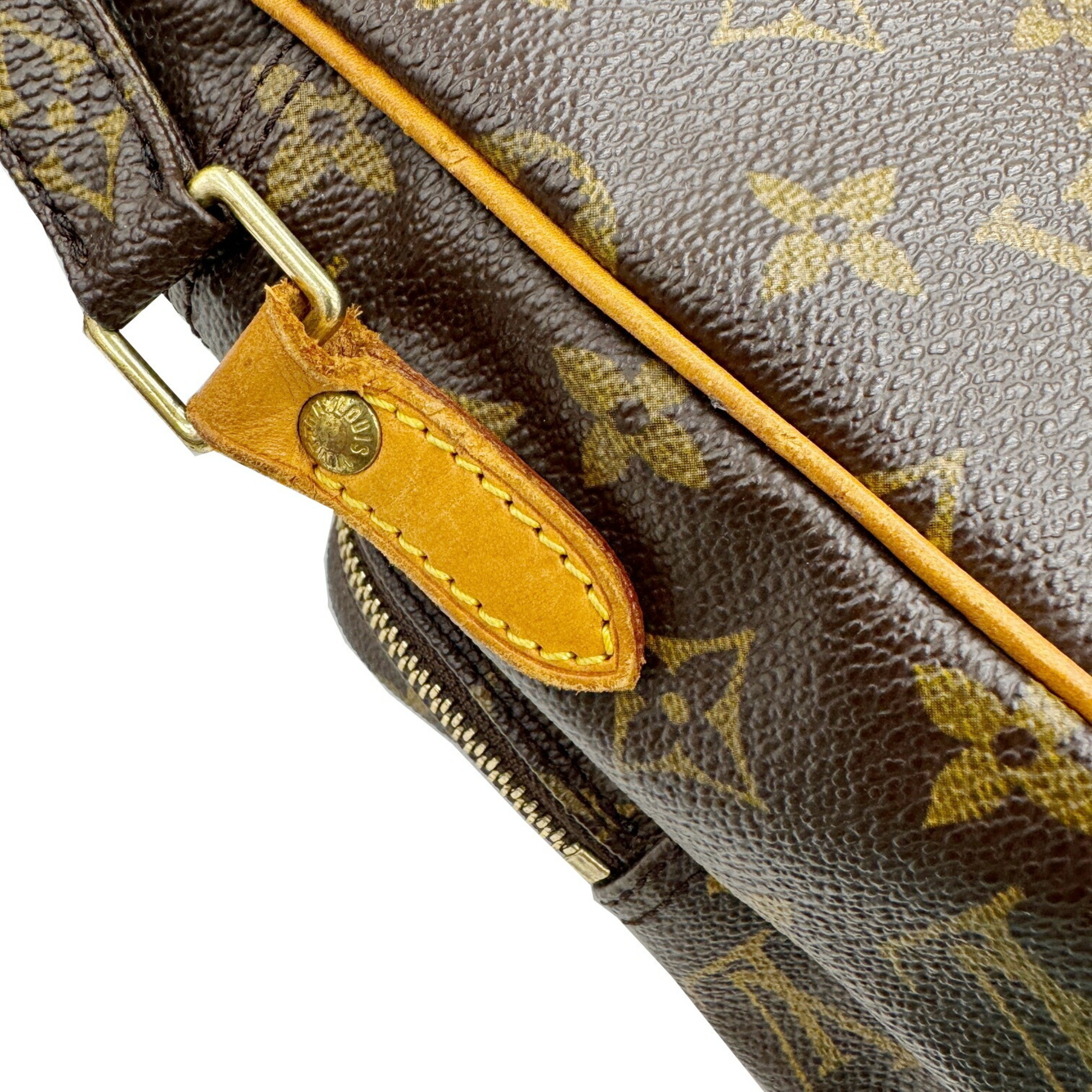 LOUIS VUITTON Louis Vuitton Amazon M45236 AR1021 Monogram Shoulder Bag Brown Women's Men's