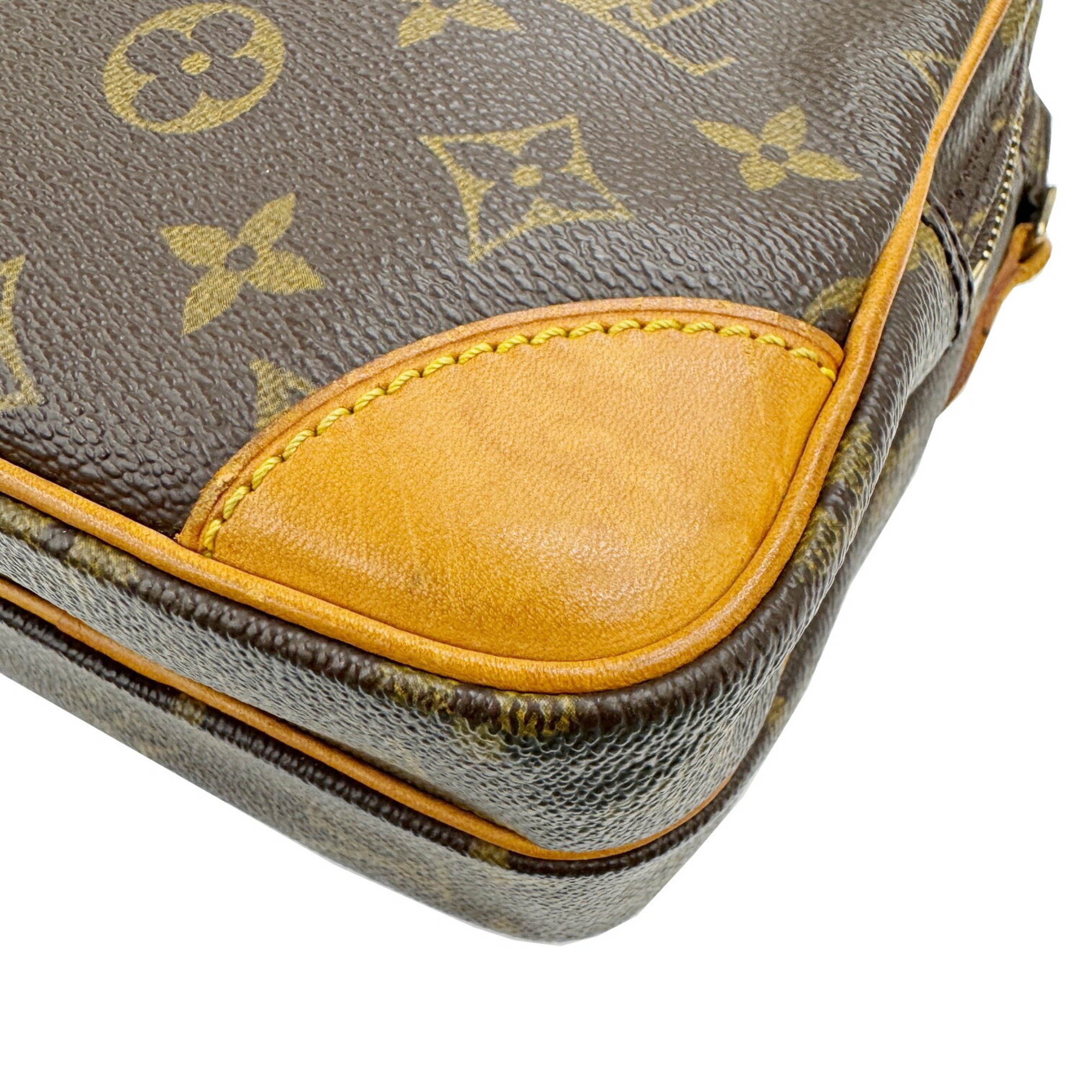 LOUIS VUITTON Louis Vuitton Amazon M45236 AR1021 Monogram Shoulder Bag Brown Women's Men's