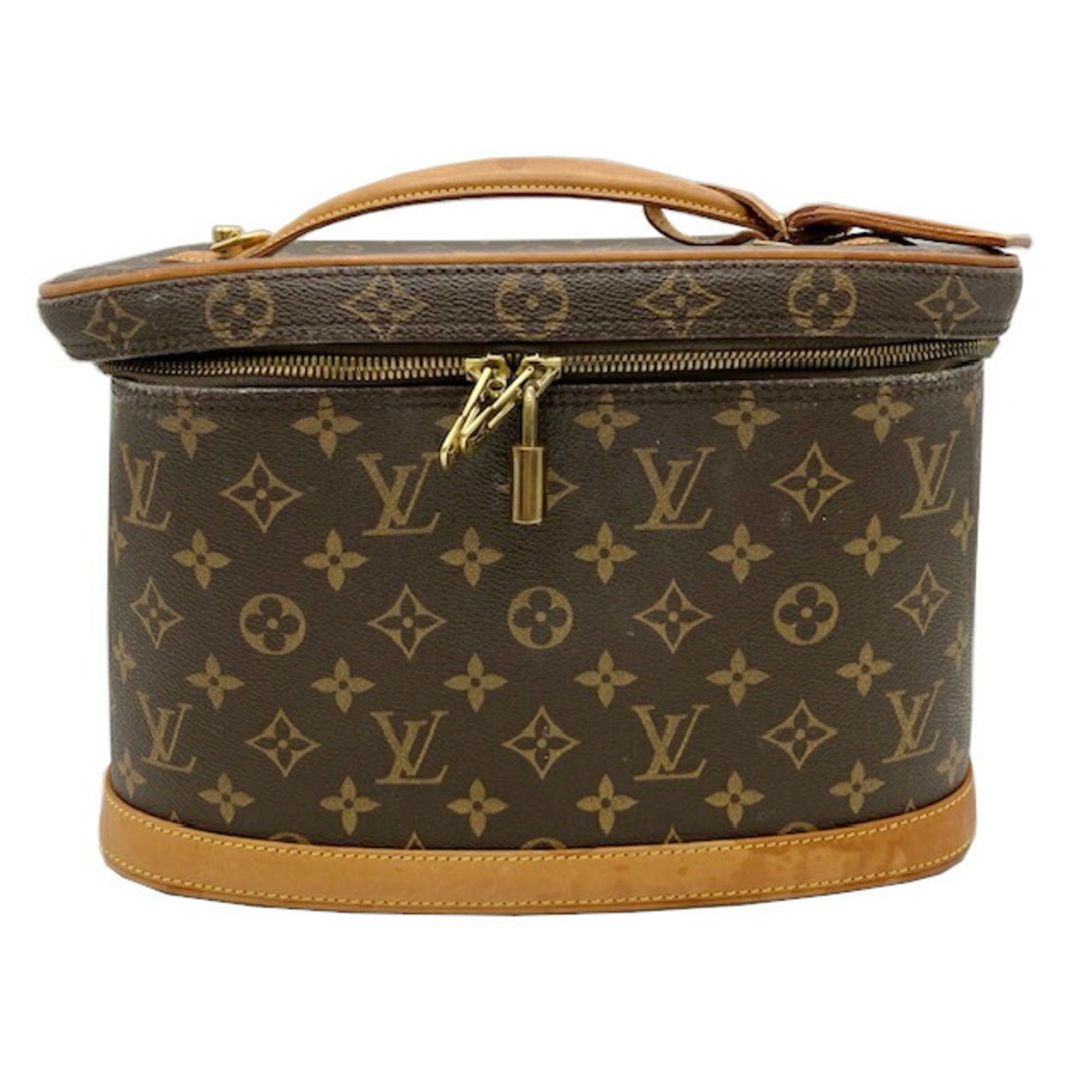 LOUIS VUITTON Louis Vuitton Nice M47280 SP0918 Monogram Vanity Bag Bags for Women