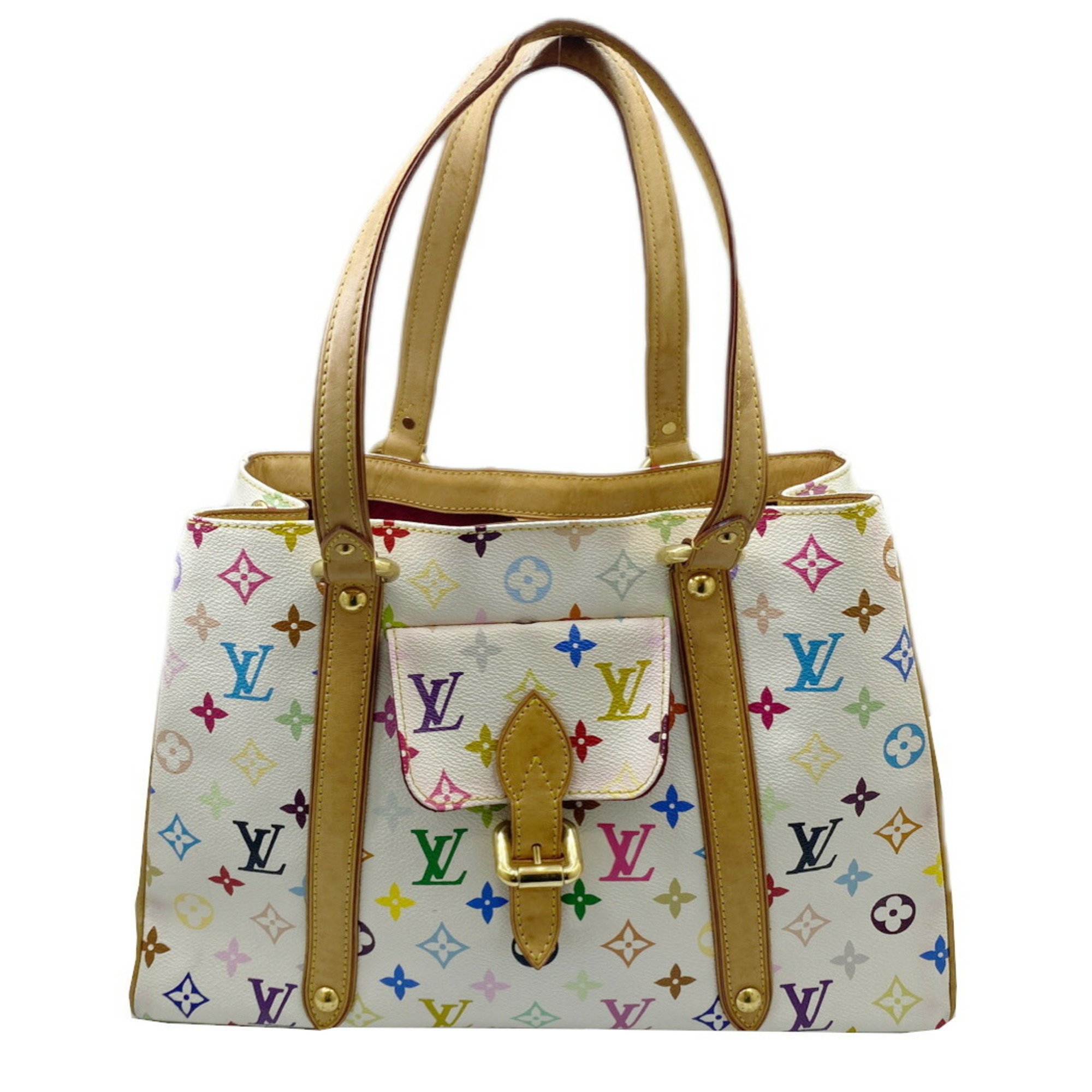 LOUIS VUITTON Aurelia MM M40094 Tote Bag Handbag Monogram Multicolor Fashion Women's