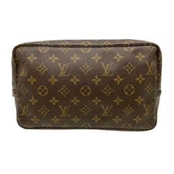 LOUIS VUITTON Louis Vuitton Monogram Truss Toilette 28 M47522 MO0930 Brown Pouch Second Bag Case for Women Men