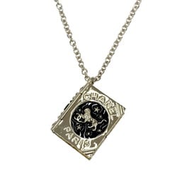 CHANEL Coco Mark Lion No.5 Book Charm Necklace AB7521 B22C Women's Men's