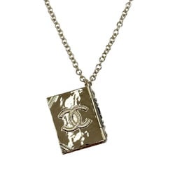 CHANEL Coco Mark Lion No.5 Book Charm Necklace AB7521 B22C Women's Men's