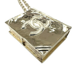 CHANEL Coco Mark Lion No.5 Book Charm Necklace AB7521 B22C Women's Men's