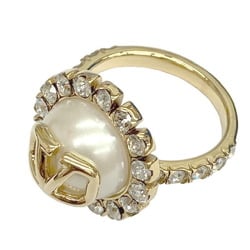 VALENTINO Valentino Ring V Fake Pearl M Women's GP