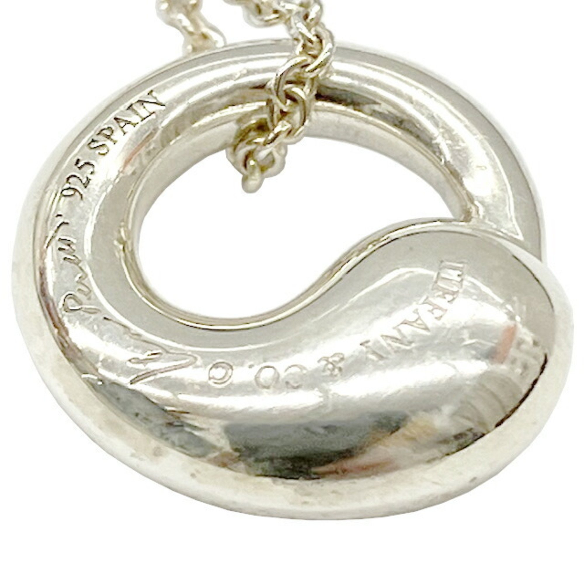 Tiffany & Co. Necklace Eternal Circle Silver 925 Women's