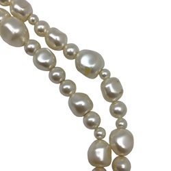 CHANEL Chanel Long Pearl Necklace Fake Plated CC F14V CJ Costume Fashion Accessory 3-strand 2-strand Women's Men's