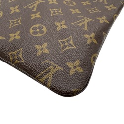 LOUIS VUITTON Louis Vuitton Pochette Pliant Monogram Clutch Bag Snap Button M51805