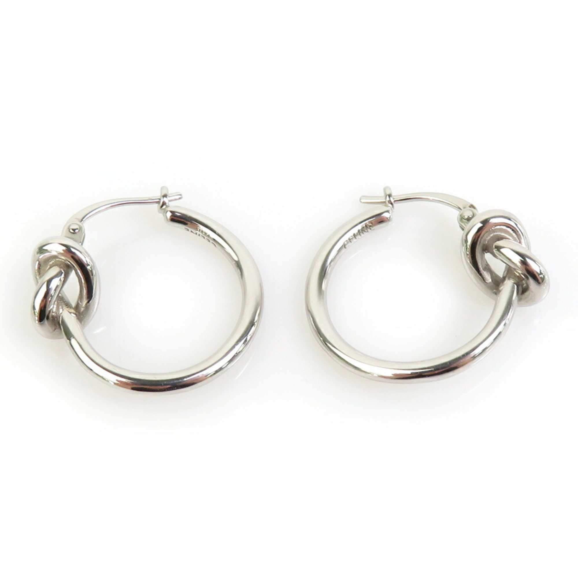 CELINE Earrings Metal Silver Women's 55756k