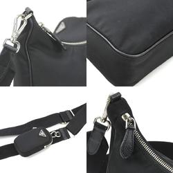 PRADA Shoulder Bag Nylon Black Women's 99977i