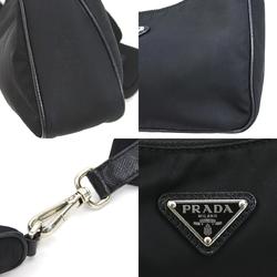 PRADA Shoulder Bag Nylon Black Women's 99977i