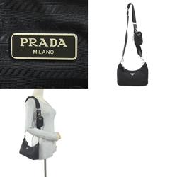 PRADA Shoulder Bag Nylon Black Women's 99977i