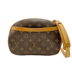 Louis Vuitton LOUIS VUITTON Shoulder Bag Monogram Blois Canvas Brown Women's M51221 z2523