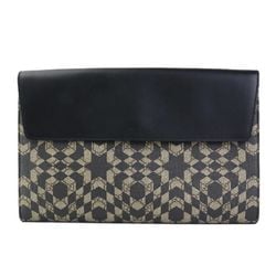 GUCCI Clutch Bag GG Supreme Leather Brown Black Men's 406725 e59272k