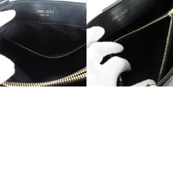 JIMMY CHOO Handbag Shoulder Bag Rocket Leather Black Women's s0322f