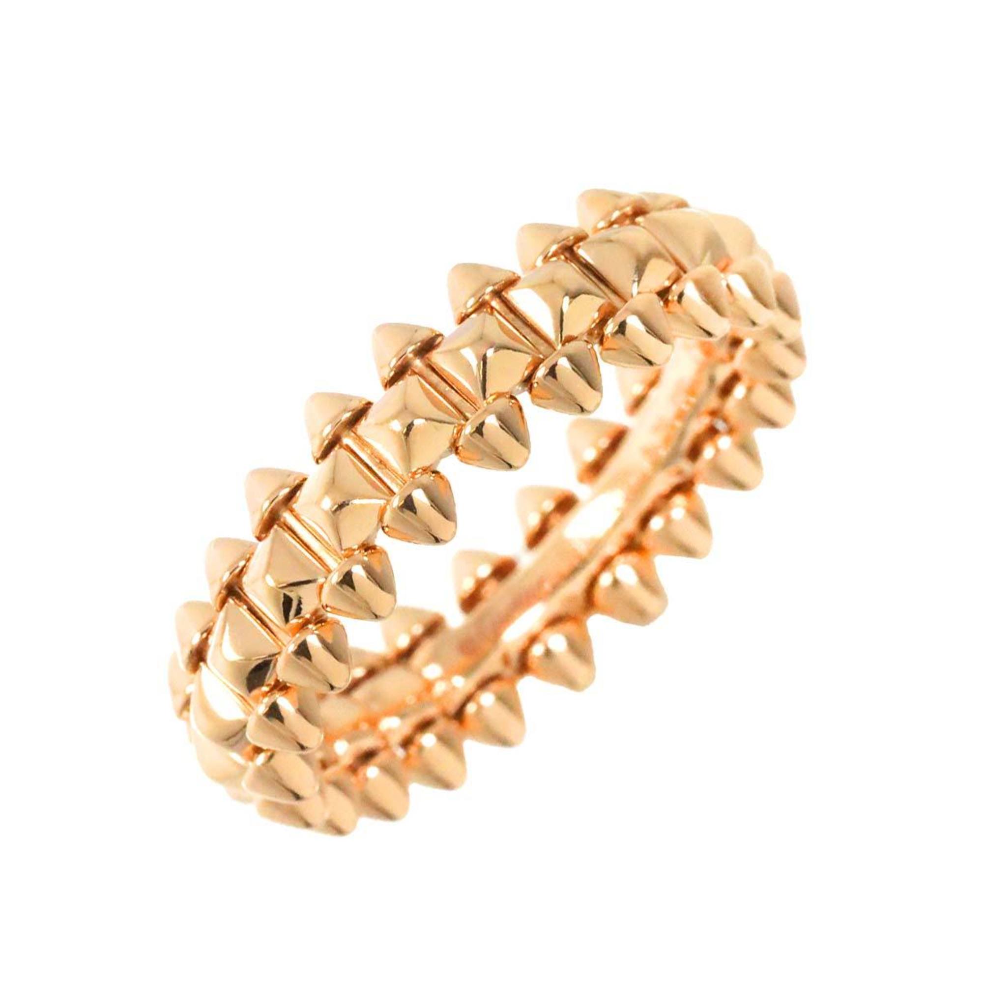 Cartier Crash de #53 Ring, Small Size, K18, PG, Pink Gold, 750, CLASH DE Ring