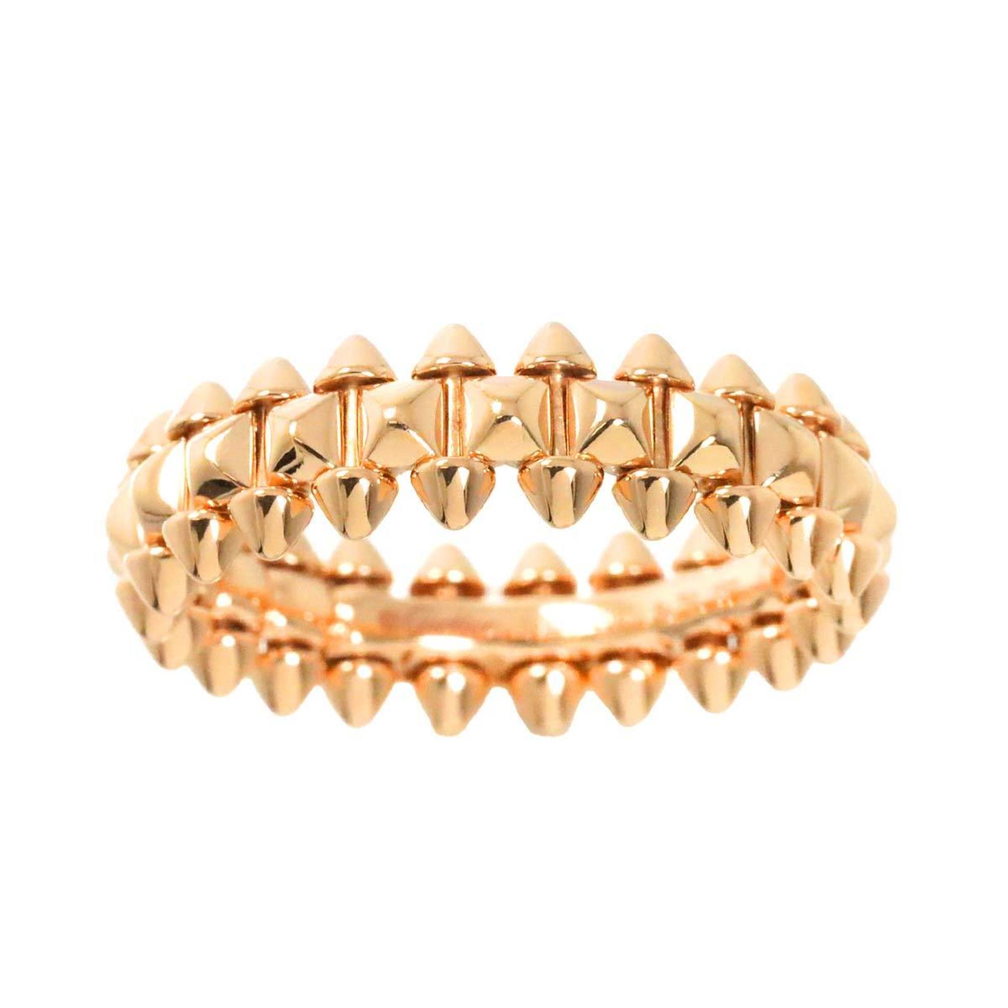 Cartier Crash de #53 Ring, Small Size, K18, PG, Pink Gold, 750, CLASH DE Ring