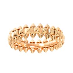 Cartier Crash de #53 Ring, Small Size, K18, PG, Pink Gold, 750, CLASH DE Ring