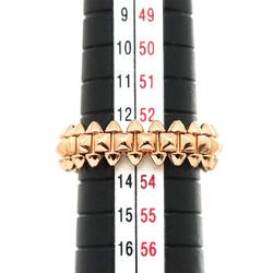 Cartier Crash de #53 Ring, Small Size, K18, PG, Pink Gold, 750, CLASH DE Ring