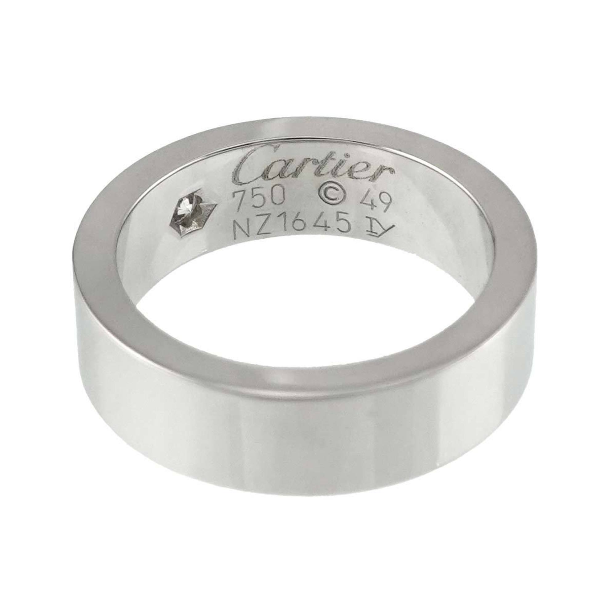 Cartier Love #49 Ring Diamond 1P K18WG White Gold 750 2006 Limited Edition