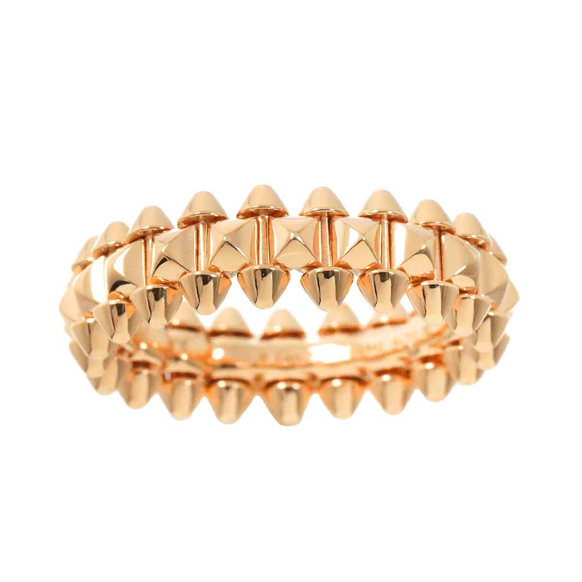 Cartier Crash de #50 Ring, Small Size, K18, PG, Pink Gold, 750, CLASH DE Ring