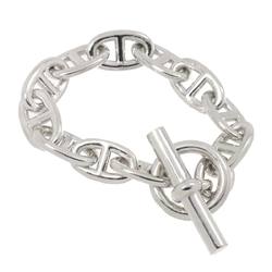 Hermes Chaine d'Ancre TGM Bracelet 16cm Silver SV 925 dancre