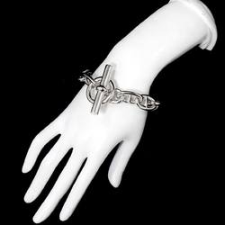 Hermes Chaine d'Ancre TGM Bracelet 16cm Silver SV 925 dancre