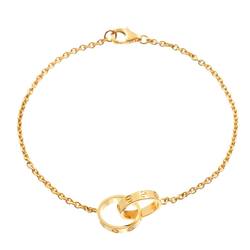 Cartier Baby Love Bracelet 17cm K18 YG Yellow Gold 750