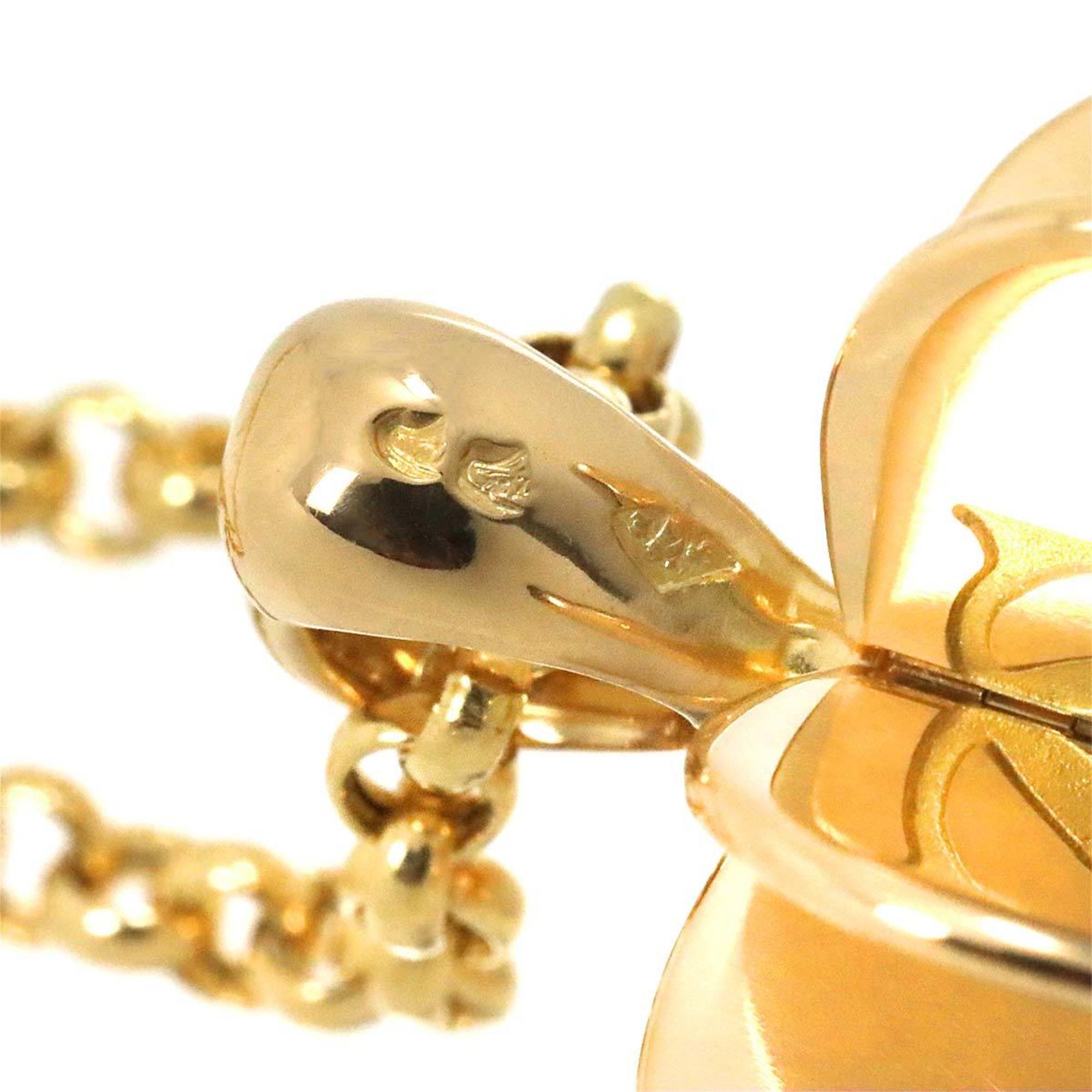 Cartier Golden Apple Necklace 50cm K18 YG Yellow Gold 750 Charm