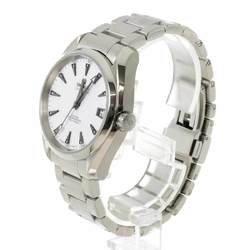 OMEGA Seamaster Aqua Terra Co-Axial 231 10 39 21 54 001 Men's Watch 11P Diamond Date White Automatic