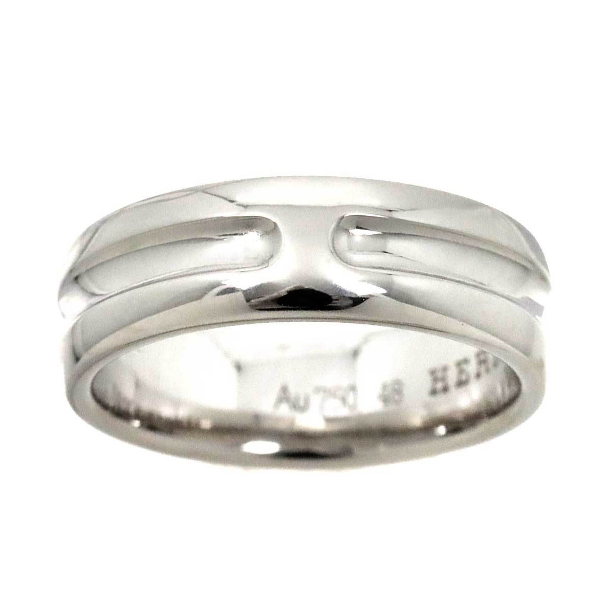 Hermes Empreinte #48 Ring K18 WG White Gold 750 Alianne