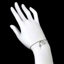 Hermes Kelly Crochet Diamond Bracelet 15.5cm K18 WG White Gold 750