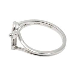 Tiffany & Co. Victoria Ring Diamond Pt Platinum Flower