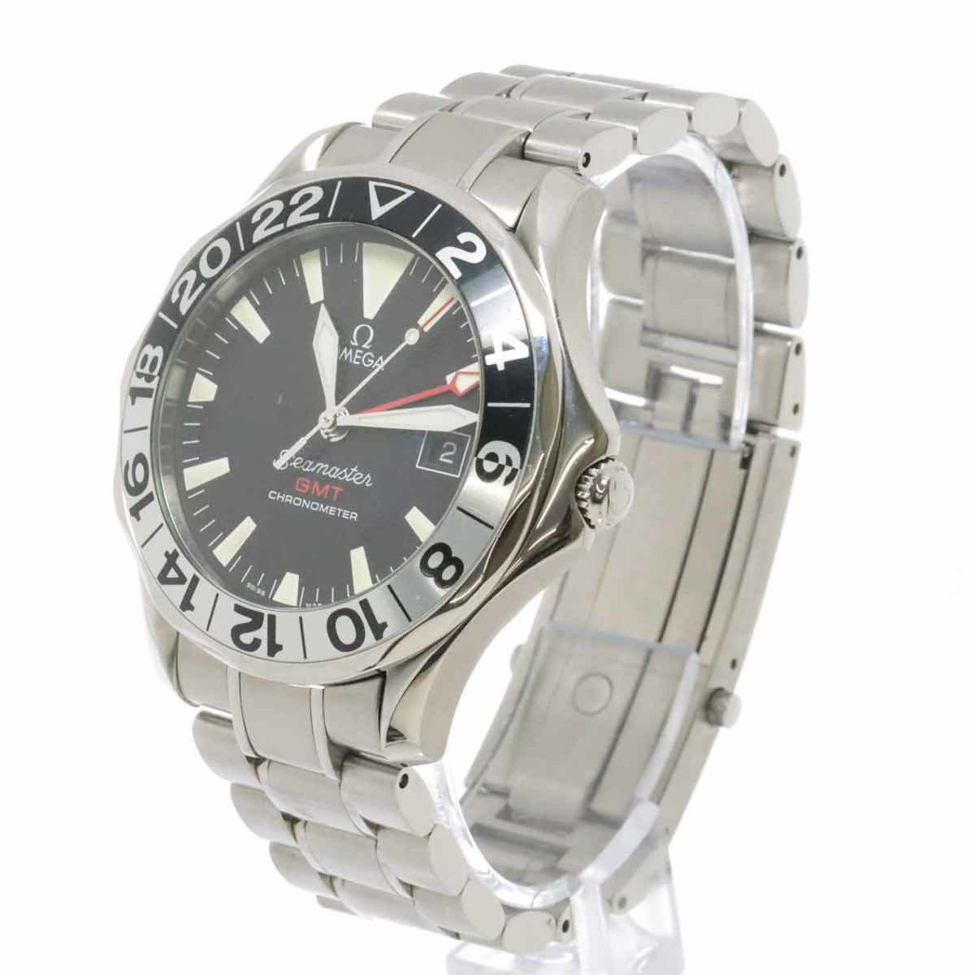 OMEGA Seamaster 300 GMT 2234 50 50th Anniversary Model Men's Watch Date Black Automatic