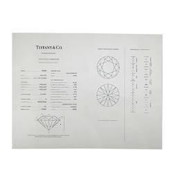 Tiffany & Co. Harmony Diamond 0.26ct G VS2 3EX Ring Pt Platinum