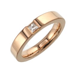 Harry Winston Princess Ring Diamond K18 PG Pink Gold 750